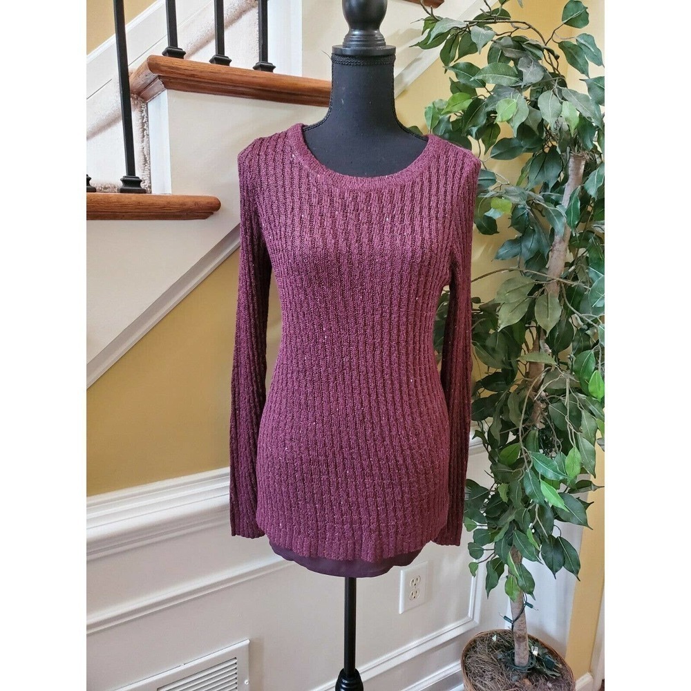 NWT Apt. 9 Layered Sweater Top Ladies Small